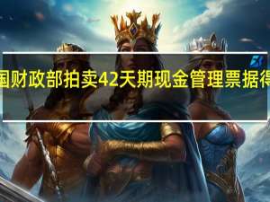 美国财政部拍卖42天期现金管理票据得标利率5.275%前次为5.280%
