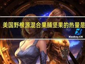 美国野根源 混合果脯坚果的热量是多少