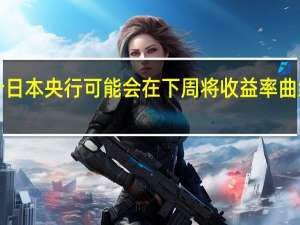 美国银行预计日本央行可能会在下周将收益率曲线控制（YCC）上限提高到1.5%