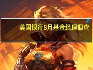 美国银行8月基金经理调查：60%的受访者预计明年会出现降息这是自2008年11月以来最高的比例