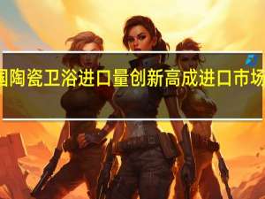 美国陶瓷卫浴进口量创新高 成进口市场最大主力