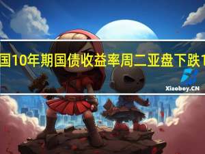 美国10年期国债收益率周二亚盘下跌14BP至4.63%昨日美债休市