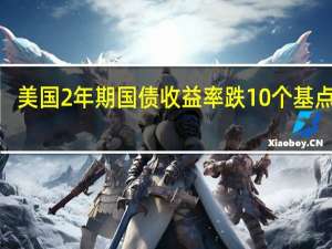 美国2年期国债收益率跌10个基点至4.76%