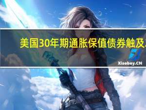 美国30年期通胀保值债券（TIPS）触及2.41%为去年12月以来的最高水平