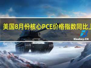 美国8月份核心PCE价格指数同比上涨3.9% 符合预估 到底什么情况嘞