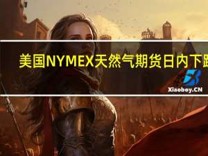 美国NYMEX天然气期货日内下跌3.%报2.8410美元/百万英热单位