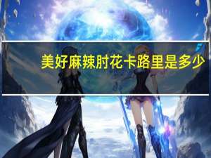 美好麻辣肘花卡路里是多少