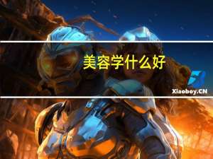 美容学什么好