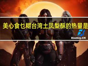 美心 食乜糊 台湾土凤梨酥的热量是多少