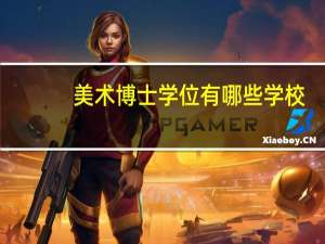 美术博士学位有哪些学校