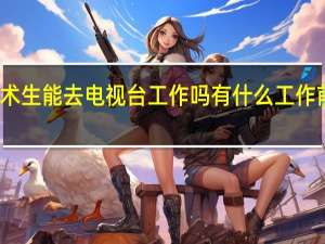 美术生能去电视台工作吗 有什么工作 前途好么