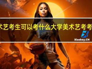 美术艺考生可以考什么大学美术艺考考什么内容