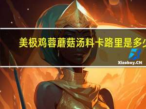 美极 鸡蓉蘑菇汤料卡路里是多少