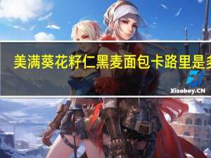 美满 葵花籽仁黑麦面包卡路里是多少