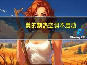 美的制热空调不启动