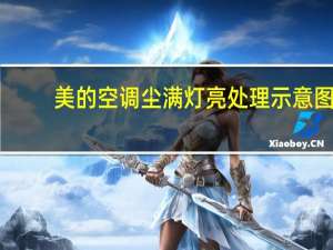 美的空调尘满灯亮处理示意图（美的空调尘满）