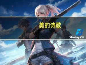 美的诗歌