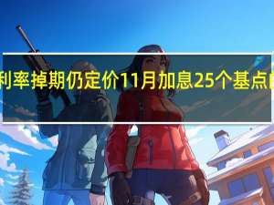 美联储利率掉期仍定价11月加息25个基点的可能性为60%