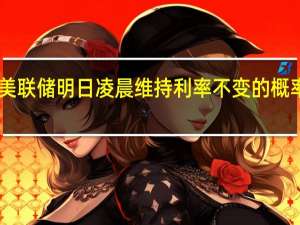 美联储明日凌晨维持利率不变的概率为99%