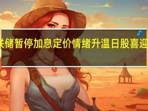 美联储暂停加息定价情绪升温 日股喜迎上涨行情