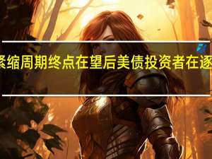 美联储暗示紧缩周期终点在望后 美债投资者在逐险问题上面临难题