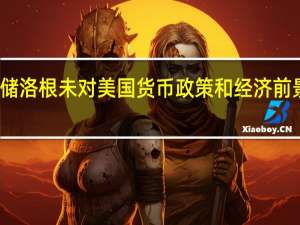 美联储洛根未对美国货币政策和经济前景发表评论