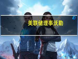 美联储理事沃勒：金融市场正在收紧这将“为我们做一些工作”