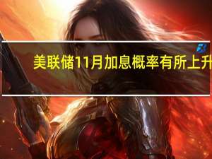 美联储11月加息概率有所上升