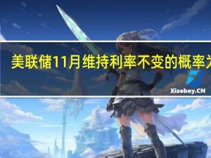美联储11月维持利率不变的概率为98.5%