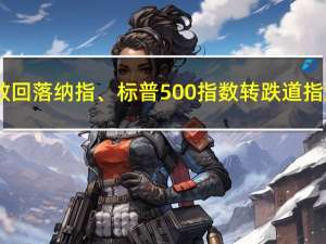 美股三大指数回落纳指、标普500指数转跌道指涨幅收窄至0.12%