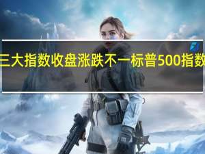 美股三大指数收盘涨跌不一 标普500指数周线4连跌