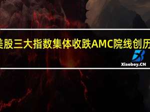 美股三大指数集体收跌 AMC院线创历史新低