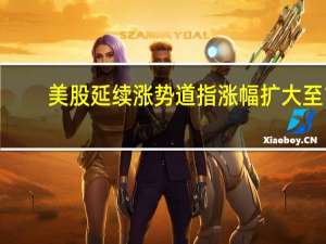 美股延续涨势道指涨幅扩大至1%