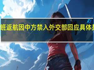 美航班返航因中方禁入外交部回应 具体是怎么说的？