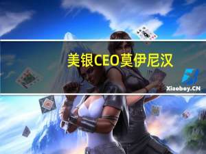 美银CEO莫伊尼汉：消费者有现金但现金流正在减少