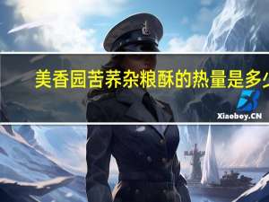 美香园 苦荞杂粮酥的热量是多少