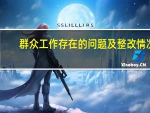 群众工作存在的问题及整改情况（群众工作存在的问题）