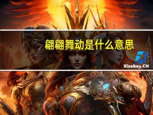 翩翩舞动是什么意思