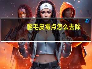 翻毛皮霉点怎么去除