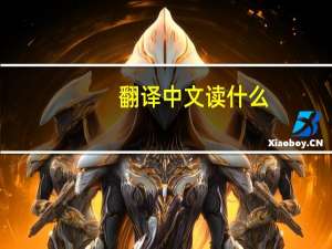 翻译中文读什么（翻译中文转换器）