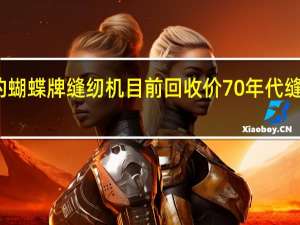 老上海的蝴蝶牌缝纫机目前回收价 70年代缝纫机回收价格