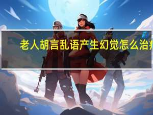 老人胡言乱语产生幻觉怎么治疗（老人胡言乱语产生幻觉怎么回事）