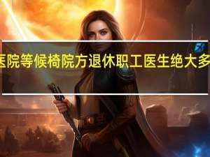 老人长住医院等候椅院方退休职工 医生绝大多数人脊柱又问题