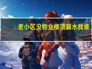 老小区没物业楼顶漏水找谁