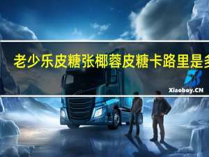 老少乐 皮糖张 椰蓉皮糖卡路里是多少
