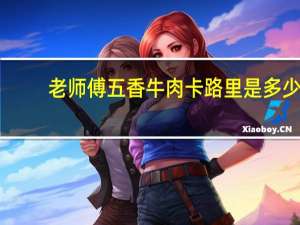 老师傅 五香牛肉卡路里是多少