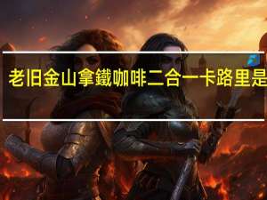 老旧金山拿鐵咖啡二合一卡路里是多少