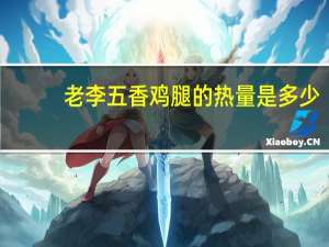 老李 五香鸡腿的热量是多少