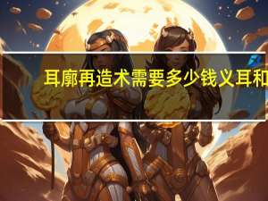 耳廓再造术需要多少钱 义耳和外耳再造哪个好