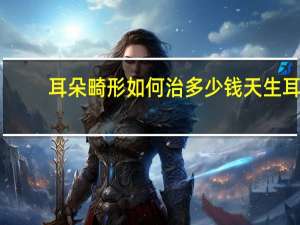 耳朵畸形如何治多少钱 天生耳朵畸形有救助基金吗